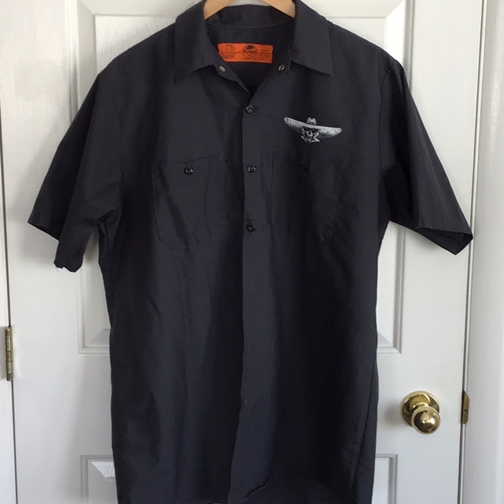 Bone Daddy’s Mcycle Shop Shirt size L!